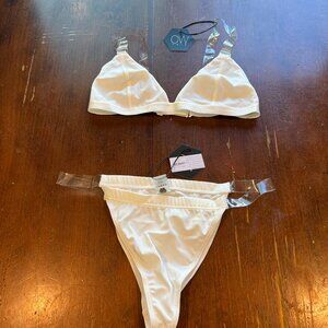 OW Swim Tahiti Top and Bottom Small